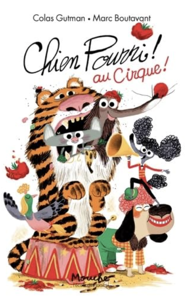 Les livres audios chien pourri au cirque